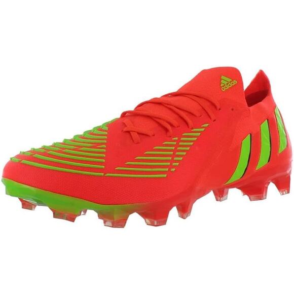 NWT adidas Predator Edge.1 Low FG Soccer Cleats Red/Green/Black Size 9 - Picture 1 of 4